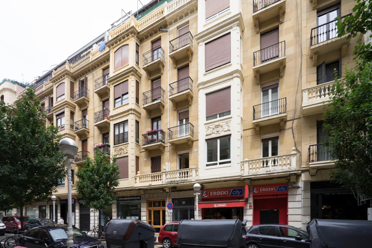Usandizaga Apartment, Second Line Beach, Free Parking San Sebastián Exteriör bild