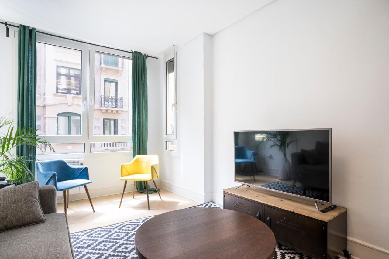 Usandizaga Apartment, Second Line Beach, Free Parking San Sebastián Exteriör bild